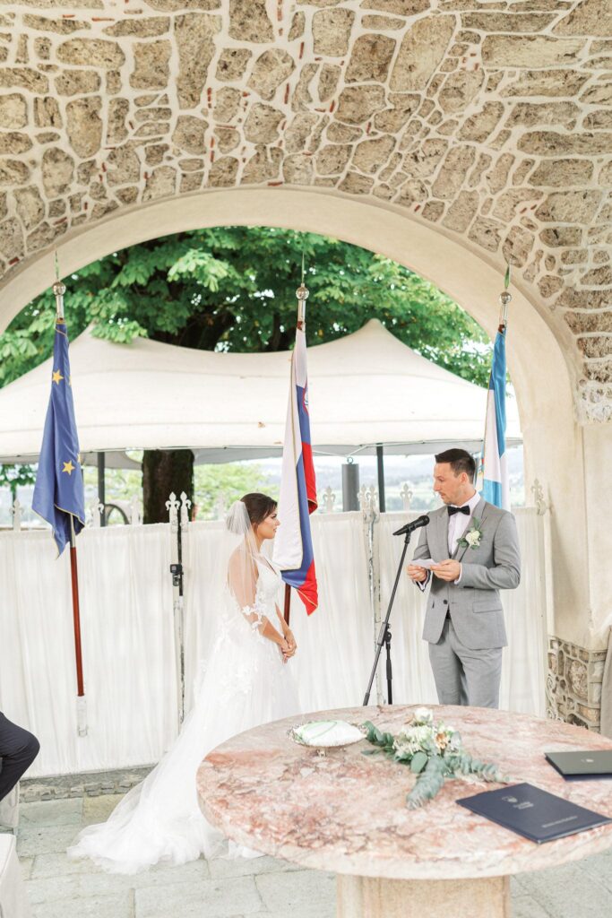 Wedding reception of Hannah and Luka at Bled Rose Hotel