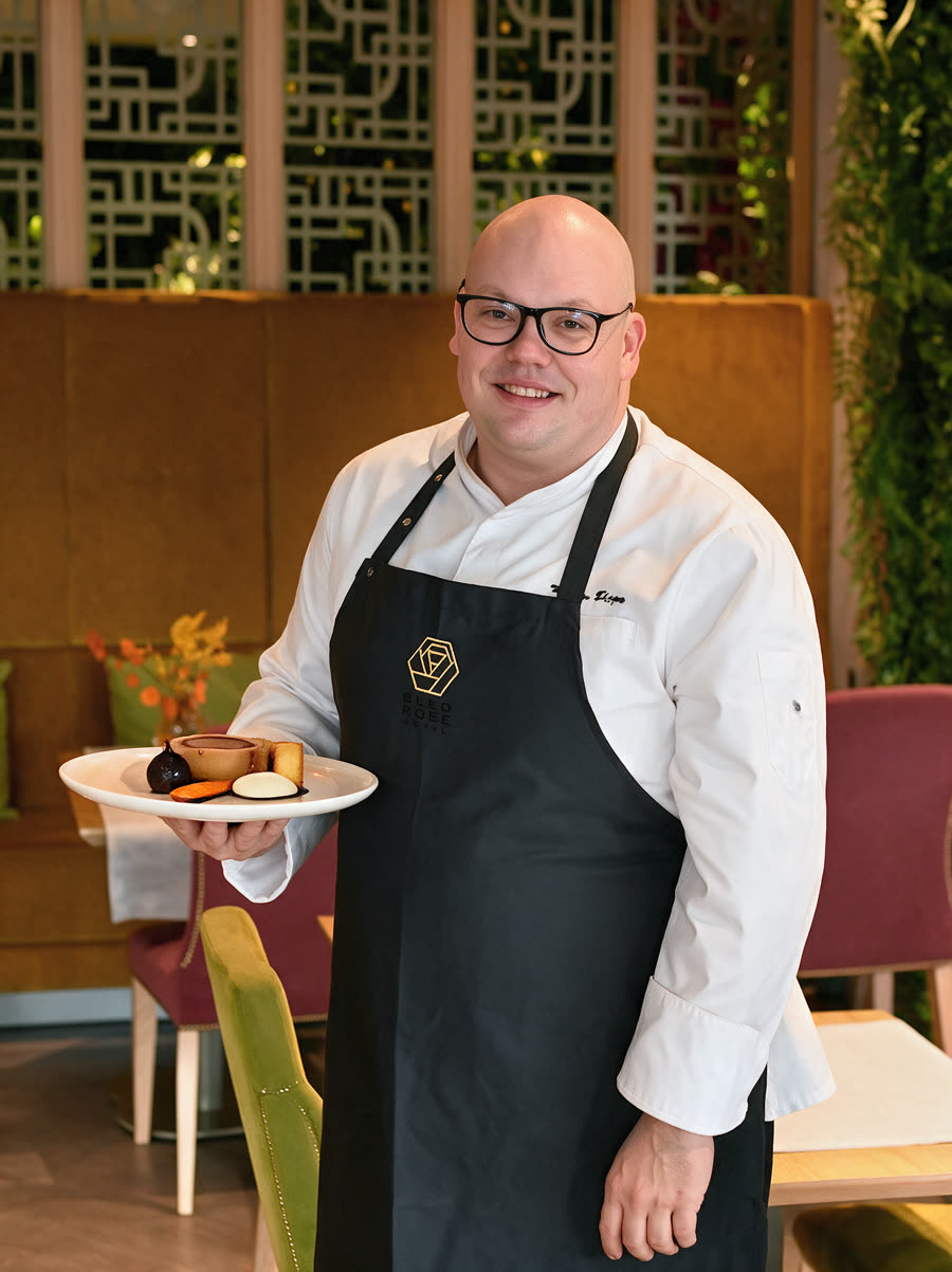 Martin Blejec, Head Chef at Bled Rose Hotel